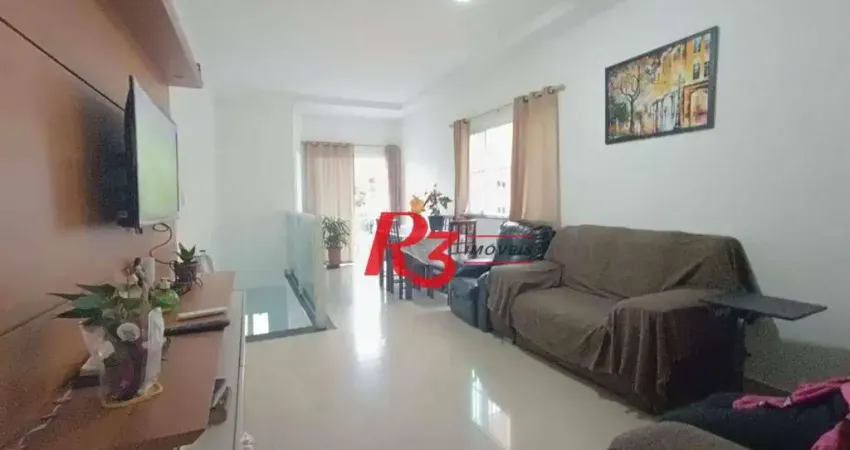 Casa com 3 dormitórios à venda, 105 m² por R$ 800.000,00 - Vila Belmiro - Santos/SP