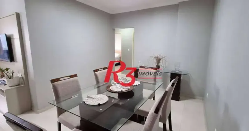 Apartamento à venda, 107 m² por r$ 1.150.000,00 - embaré - santos/sp