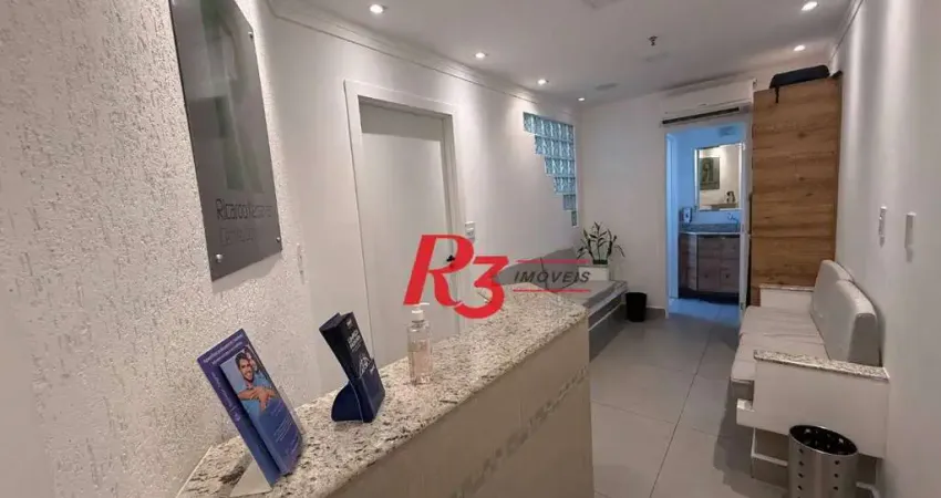 Sala comercial com 2 salas à venda na Avenida Afonso Pena, 167, Macuco, Santos