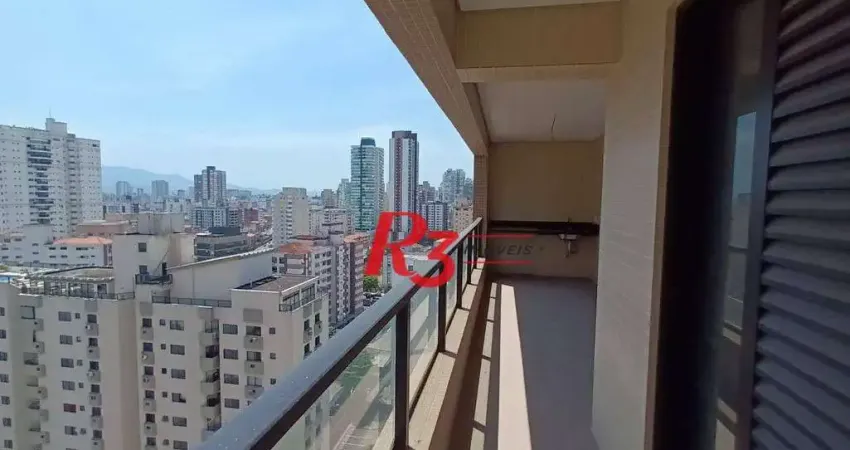 Apartamento com 2 dormitórios à venda, 75 m² por r$ 996.420,00 - josé menino - santos/sp