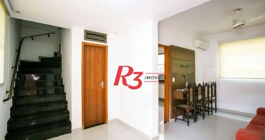 Sobrado com 3 dormitórios à venda, 92 m² por R$ 800.000,00 - Ponta da Praia - Santos/SP
