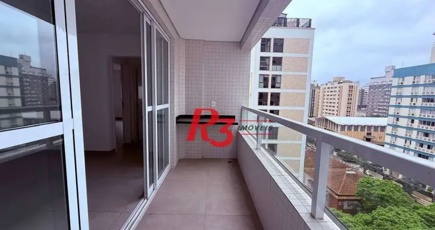 Apartamento com 2 dormitórios à venda, 104 m² por r$ 1.290.516,00 - boqueirão - santos/sp