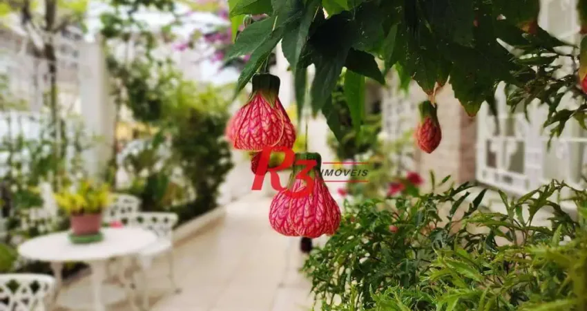 Sobrado com 4 dormitórios à venda, 222 m² por r$ 2.500.000,00 - ponta da praia - santos/sp