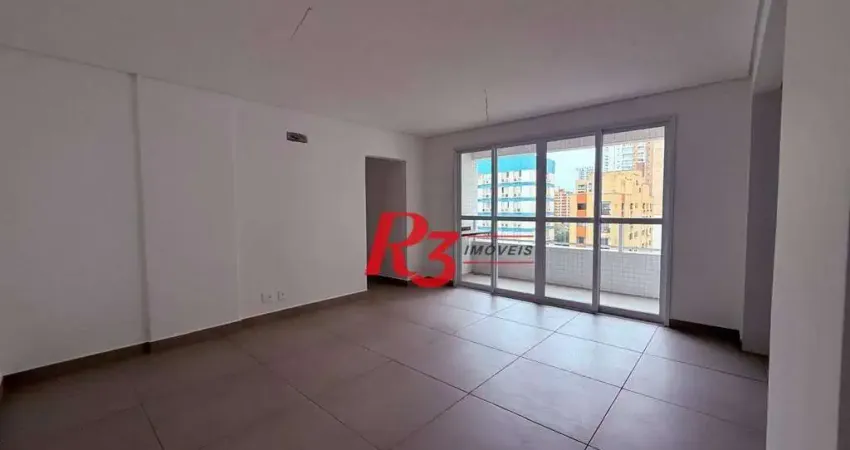 Apartamento com 2 dormitórios à venda, 124 m² por r$ 1.605.534,00 - boqueirão - santos/sp