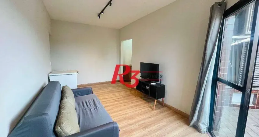 Apartamento para alugar, 51 m² por r$ 3.200,00/mês - vila matias - santos/sp