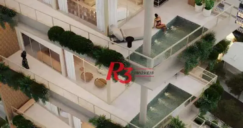 Apartamento com 4 suítes à venda, 319 m² por r$ 8.500.000 - ponta da praia - santos/sp