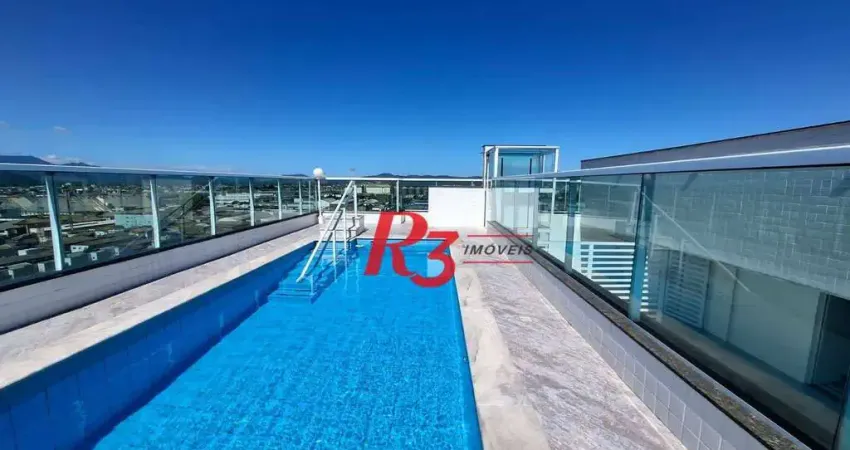 Apartamento com 2 dormitórios à venda, 59 m² por r$ 540.000,00 - macuco - santos/sp