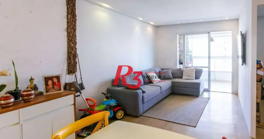 Apartamento com 3 dormitórios, 92 m² - venda por r$ 790.000,00 ou aluguel por r$ 5.800,00/mês - ponta da praia - santos/sp