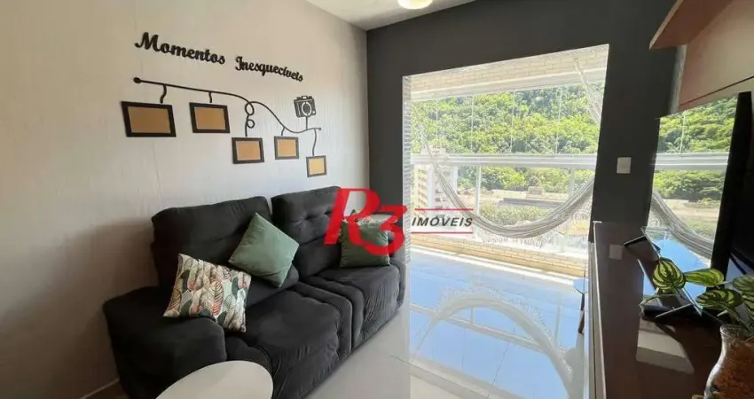 Apartamento com 2 dormitórios à venda, 54 m² por r$ 645.000,00 - vila matias - santos/sp