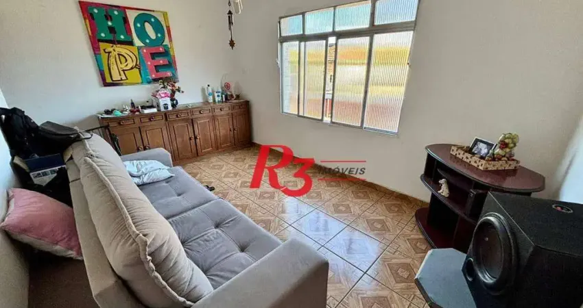 Apartamento com 2 dormitórios à venda, 85 m² por r$ 280.000,00 - macuco - santos/sp