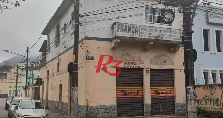 Prédio, 351 m² - venda por r$ 1.600.000,00 ou aluguel por r$ 8.750,00 - vila belmiro - santos/sp