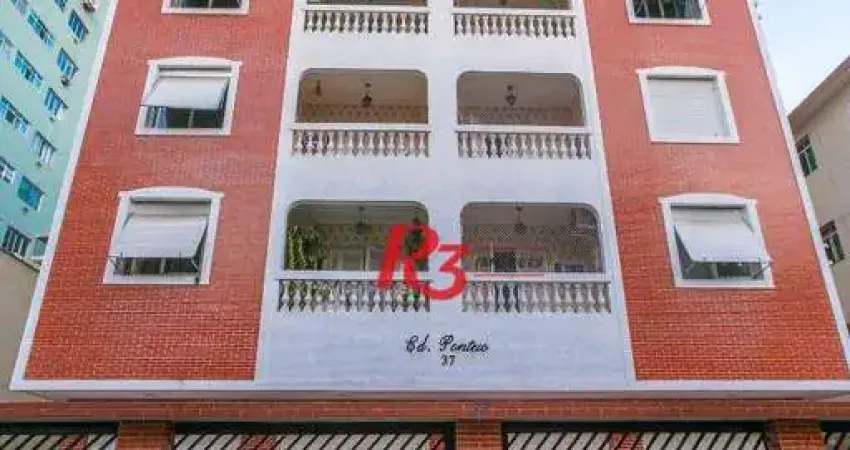 Apartamento com 3 dormitórios à venda, 142 m² por r$ 740.000,00 - campo grande - santos/sp