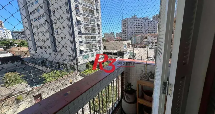 Apartamento com 2 dormitórios para alugar, 50 m² por r$ 3.600,00/mês - ponta da praia - santos/sp