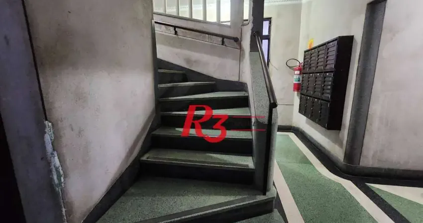 Apartamento com 2 dormitórios à venda, 89 m² por r$ 510.000,00 - boqueirão - santos/sp