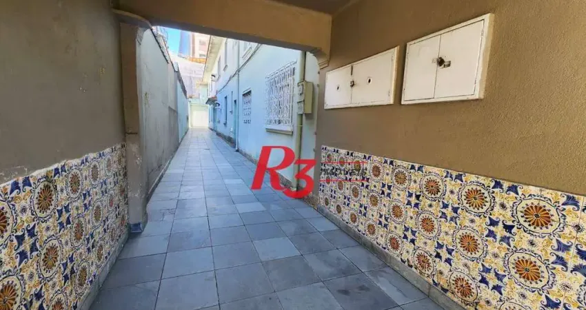 Sobrado com 2 dormitórios à venda, 80 m² por r$ 400.000,00 - campo grande - santos/sp