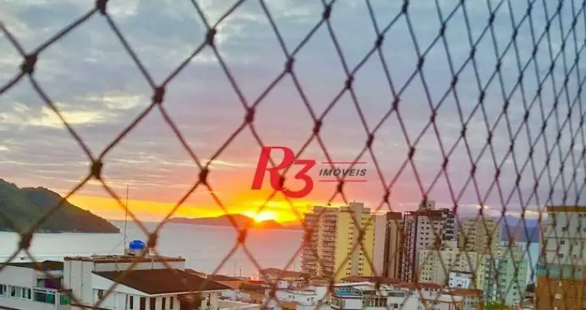 Apartamento com 3 dormitórios para alugar, 125 m² por r$ 13.000,00/mês - ponta da praia - santos/sp