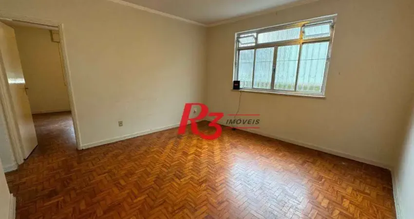 Apartamento com 3 dormitórios para alugar, 100 m² por r$ 3.600,02/mês - embaré - santos/sp