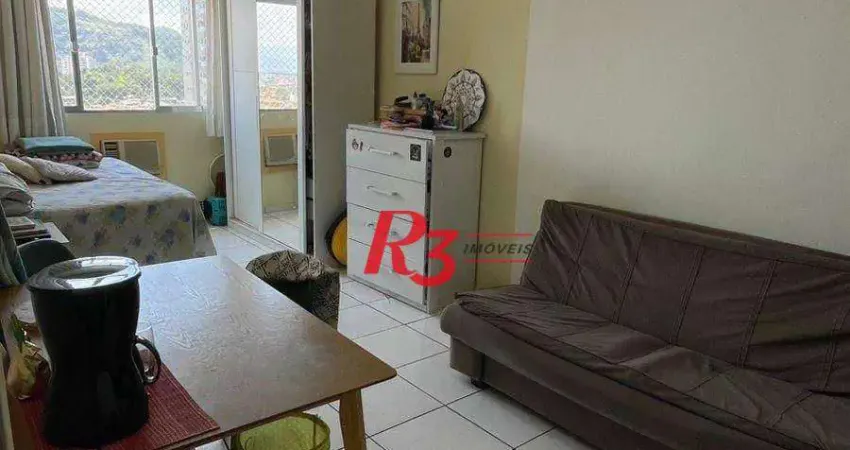 Apartamento com 1 dormitório à venda, 35 m² por r$ 300.000,00 - centro - são vicente/sp