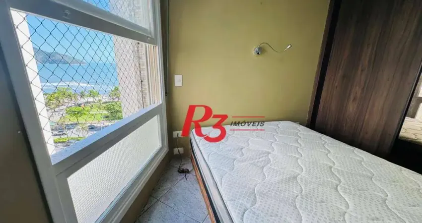Apartamento com 1 dormitório à venda, 44 m² por r$ 475.000,00 - aparecida - santos/sp