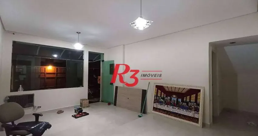 Casa com 2 dormitórios para alugar, 180 m² por r$ 5.000,00/mês - marapé - santos/sp