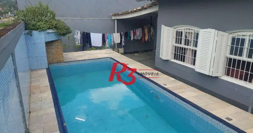 Casa com 4 dormitórios à venda, 375 m² por r$ 695.000,00 - balneário praia do pernambuco - guarujá/sp