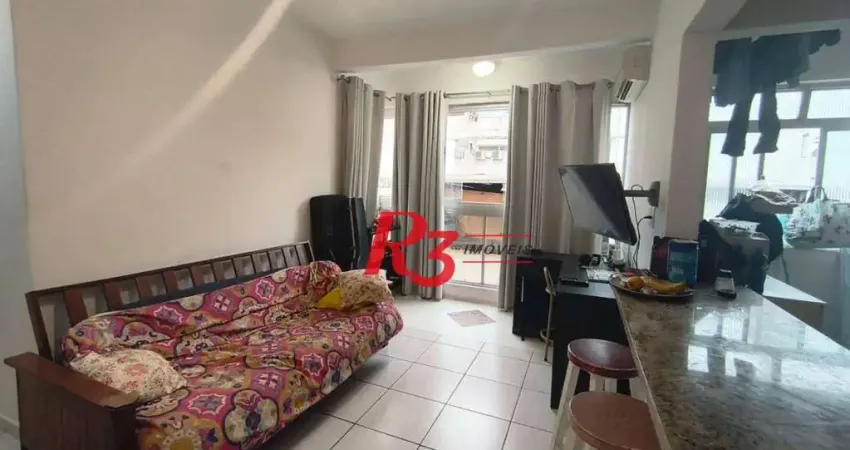 Apartamento à venda, 65 m² por r$ 390.000,00 - boqueirão - santos/sp