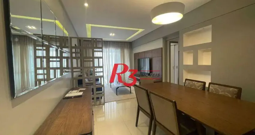 Apartamento à venda, 114 m² por r$ 1.550.000,00 - pompéia - santos/sp