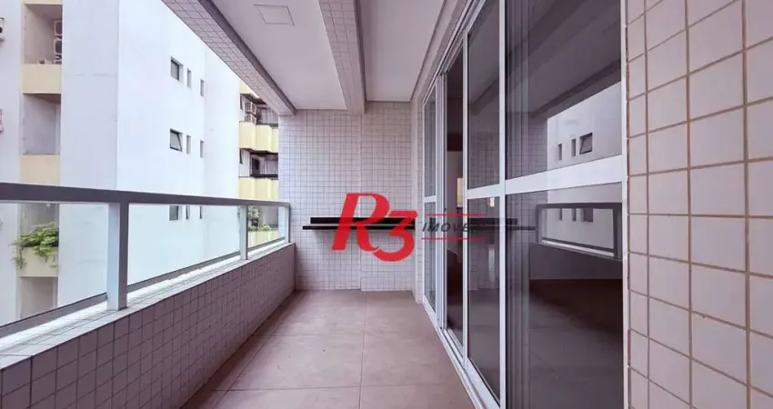 Apartamento com 2 dormitórios à venda, 99 m² por r$ 1.250.676,00 - boqueirão - santos/sp