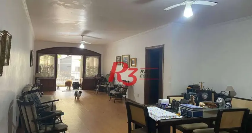 Apartamento com 4 dormitórios, 198 m² - venda por r$ 1.180.000,00 ou aluguel por r$ 5.400,00/mês - boqueirão - santos/sp