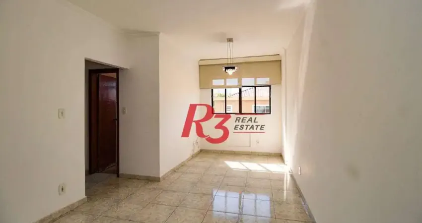 Apartamento com 2 dormitórios à venda, 105 m² por r$ 450.000,00 - embaré - santos/sp