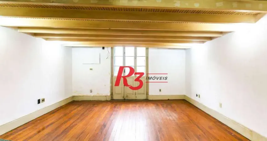 Sala, 37 m² - venda por r$ 110.000,00 ou aluguel por r$ 3.000,00/mês - centro - santos/sp