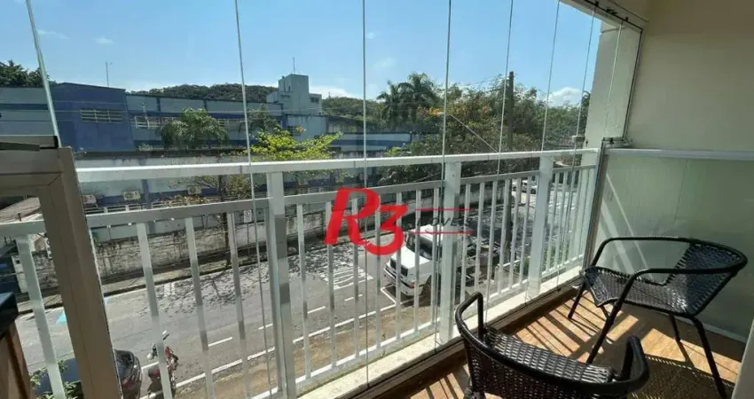 Apartamento com 2 dormitórios à venda, 52 m² por R$ 400.000,00 - Morro Nova Cintra - Santos/SP