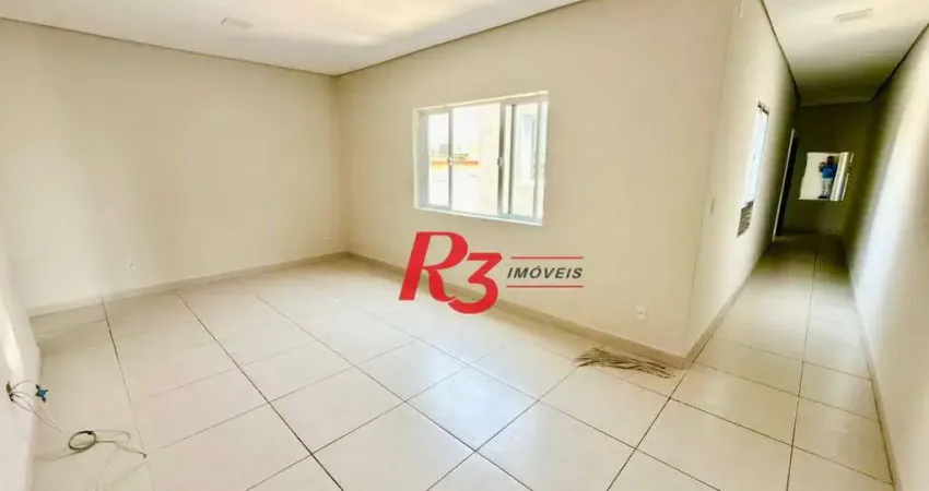 Apartamento com 3 dormitórios para alugar, 49 m² por r$ 3.000,00/mês - vila matias - santos/sp