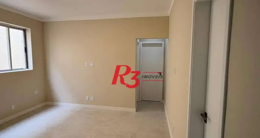 Apartamento com 2 dormitórios à venda, 75 m² por r$ 490.000,00 - gonzaga - santos/sp