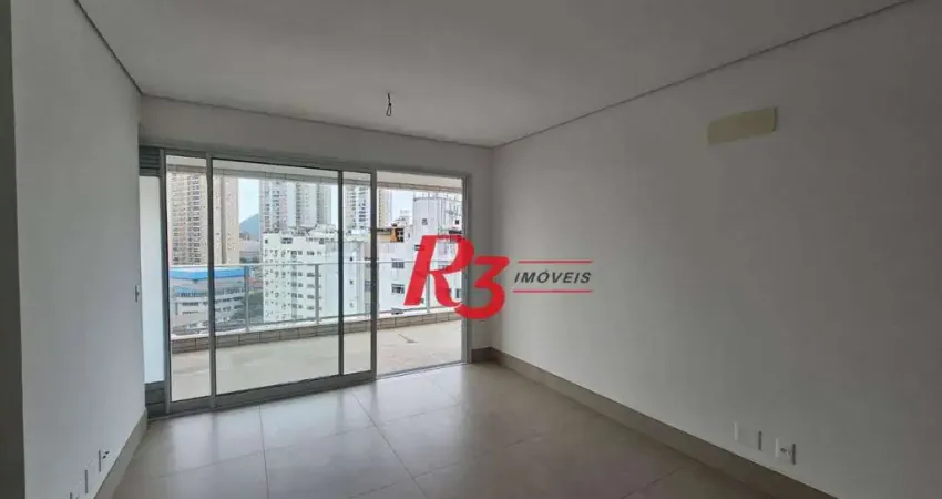 Apartamento com 2 dormitórios à venda, 90 m² por r$ 1.150.000,00 - ponta da praia - santos/sp