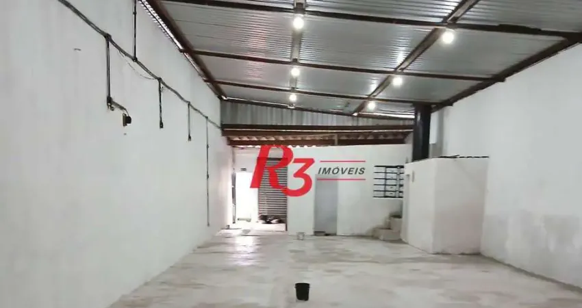 Galpão, 210 m² - venda por R$ 690.000,00 ou aluguel por R$ 4.755,00/mês - Cidade Naútica - São Vicente/SP