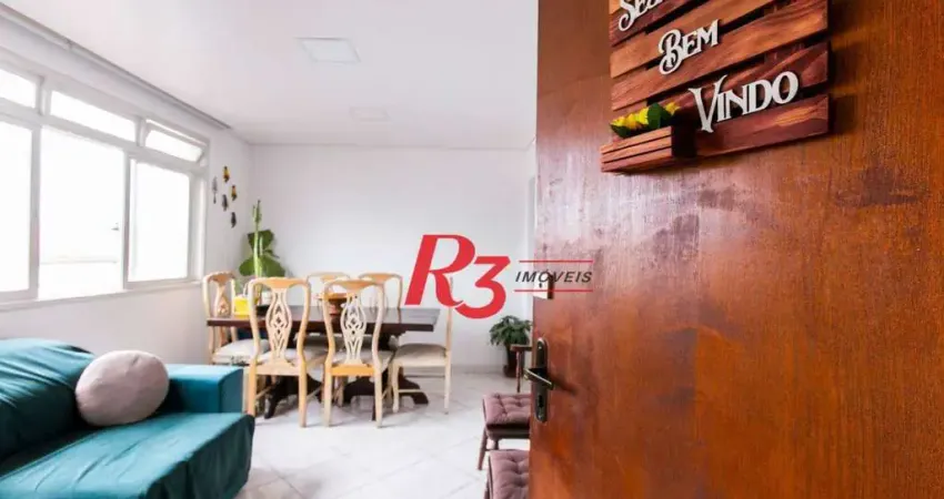 Apartamento com 3 dormitórios à venda, 120 m² por r$ 500.000,00 - ponta da praia - santos/sp