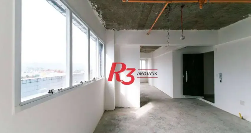 Sala à venda, 52 m² por r$ 519.750,00 - ponta da praia - santos/sp