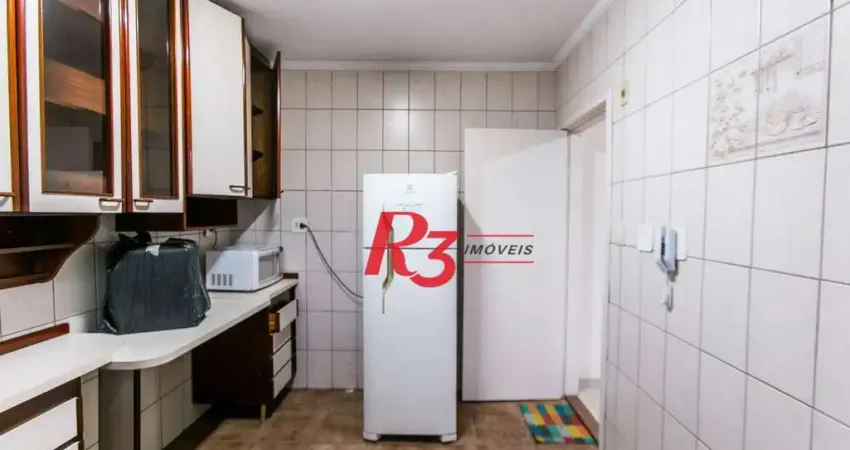 Apartamento com 1 dormitório à venda, 50 m² por r$ 360.000,00 - vila matias - santos/sp