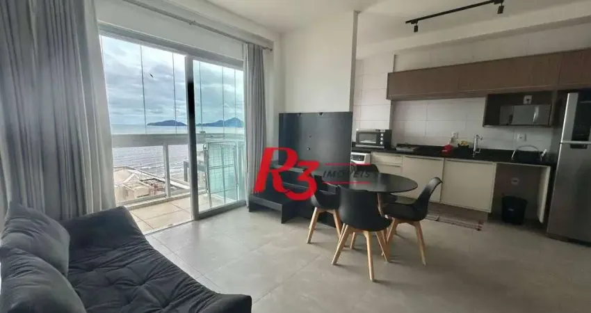 Apartamento com 1 dormitório à venda, 44 m² por r$ 890.000,00 - boqueirão - santos/sp