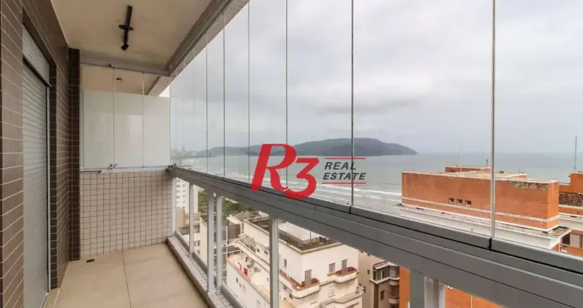 Apartamento com 1 dormitório à venda, 44 m² por R$ 890.000,00 - Boqueirão - Santos/SP