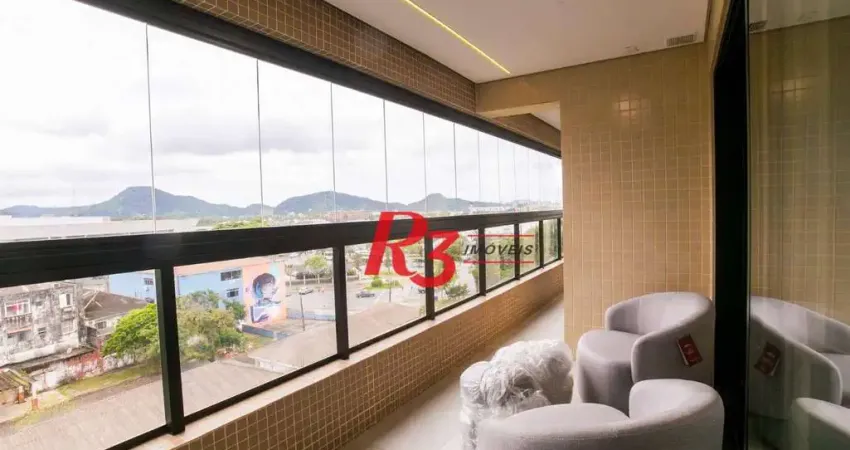 Apartamento com 2 dormitórios à venda, 65 m² por r$ 895.000,00 - ponta da praia - santos/sp