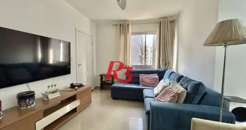 Apartamento com 2 dormitórios à venda, 68 m² por r$ 532.000,00 - itararé - são vicente/sp