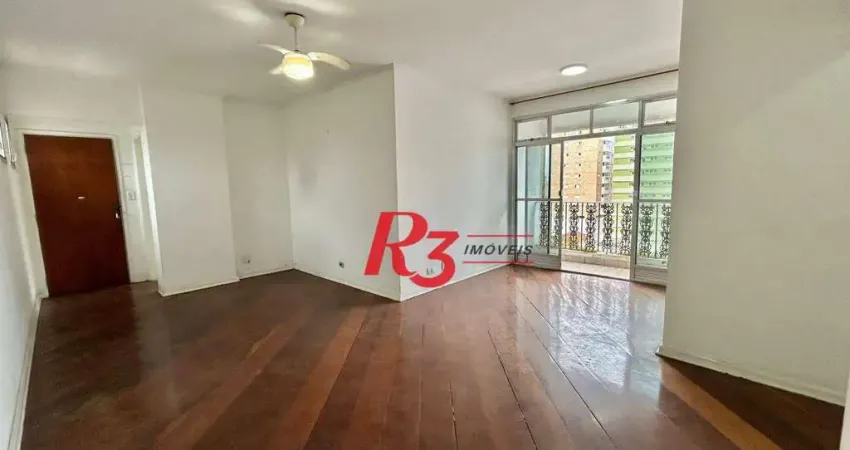 Apartamento com 2 dormitórios à venda, 89 m² por r$ 585.000,00 - itararé - são vicente/sp