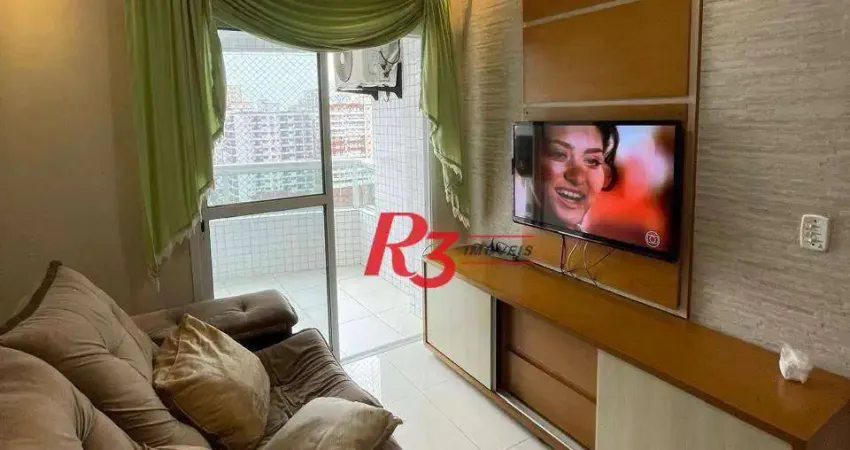 Apartamento com 2 dormitórios à venda, 75 m² por r$ 500.000,00 - vila guilhermina - praia grande/sp