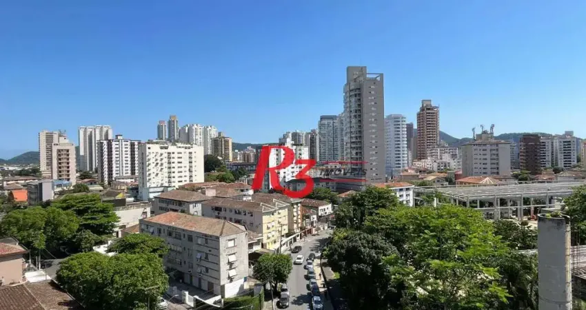 Apartamento com 1 dormitório para alugar, 60 m² por r$ 3.500,00/mês - ponta da praia - santos/sp