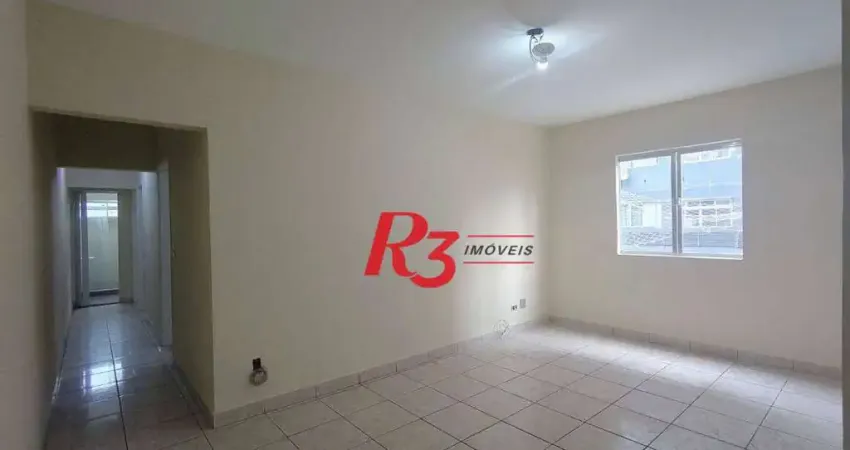 Apartamento com 3 dormitórios à venda, 75 m² por r$ 395.000,00 - encruzilhada - santos/sp