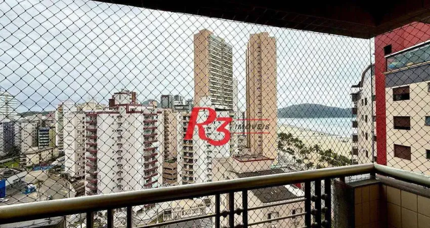 Cobertura com 2 dormitórios à venda, 130 m² por r$ 1.330.000,00 - vila guilhermina - praia grande/sp