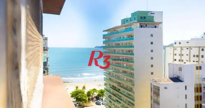 Apartamento para alugar, 130 m² por r$ 4.200,02/mês - embaré - santos/sp
