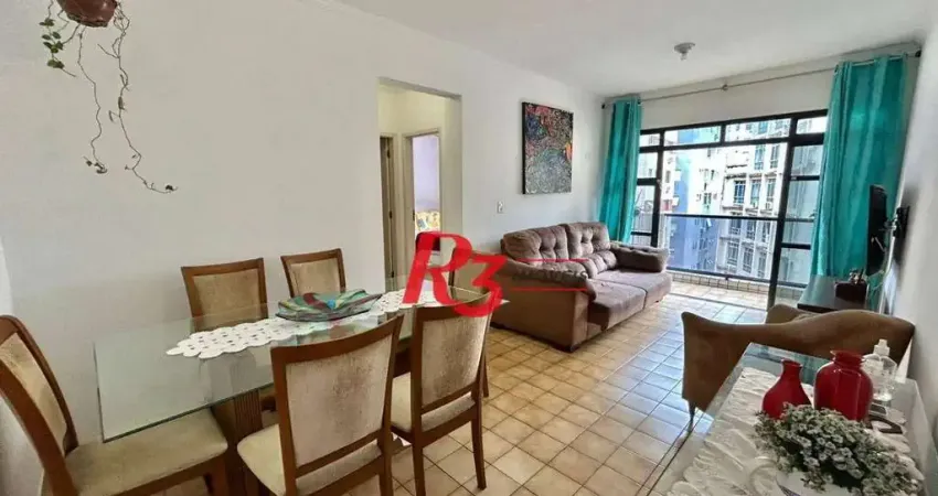 Apartamento com 1 dormitório à venda, 61 m² por r$ 300.000,00 - itararé - são vicente/sp